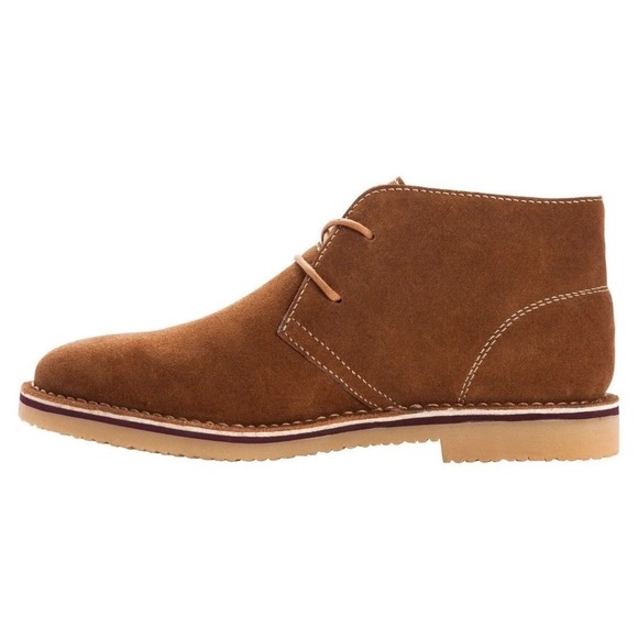 Propet Mens MCX012S Tan Brown Suede Chukka Desert Boots Size 14 X 3E Extra Wide